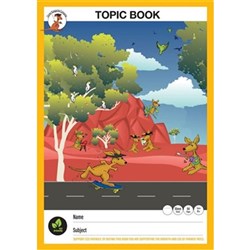 Clever Kangaroo Topic Book 10mm 64 Page 340mm x 240mm