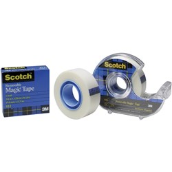 SCOTCH 811 MAGIC TAPE Removable 19mmx33m